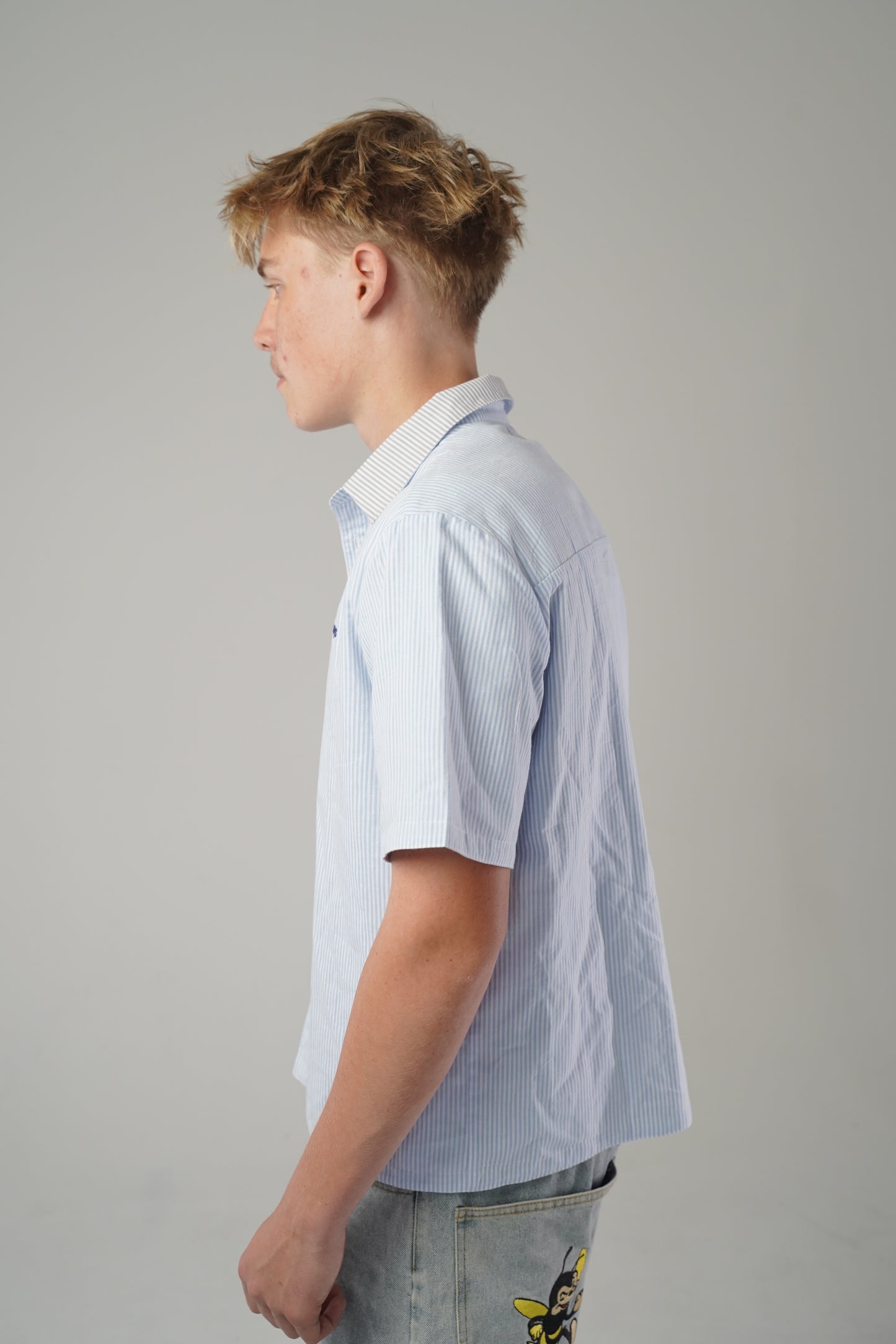 REVERSIBLE BUTTON-UP SHIRT